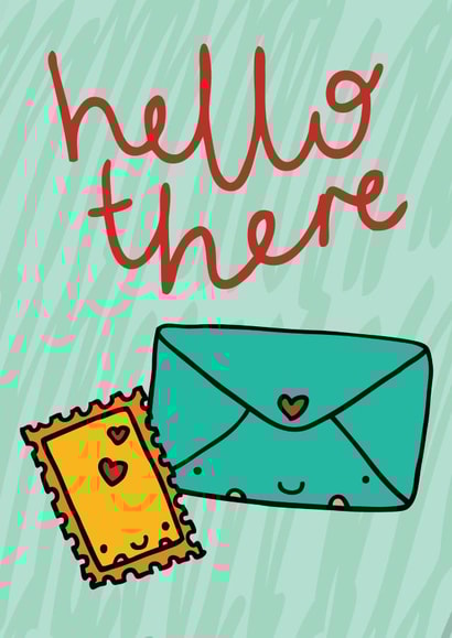 Hello There Card created by Dottypink Designs