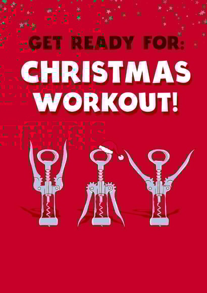 Christmas Workout created by Kasia Cards
