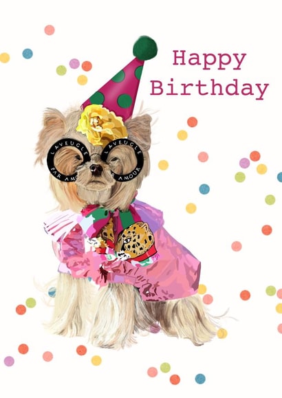 Pretty Dog Birthday created by Pretty Rich