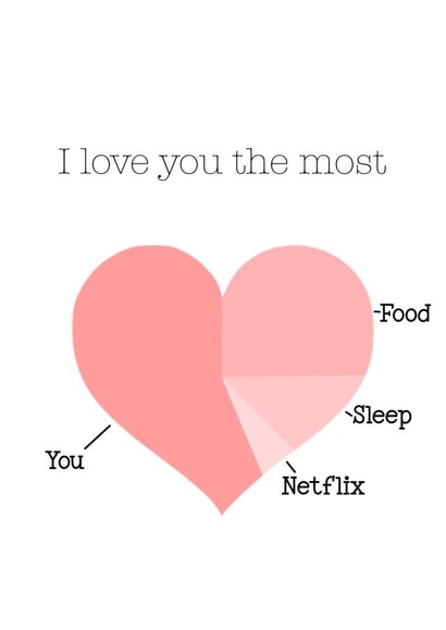 I love you the most card created by Imogen.illustrates_