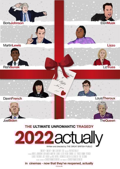 2022 actually - Love Actually Inspired Christmas Card created by Cards from Designers