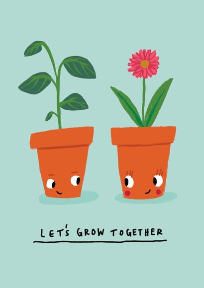 Growing together - Anniversary Card created by Sophie Crichton