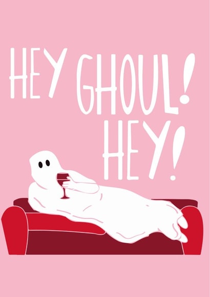 Hey Ghoul Hey Halloween Card created by Knotty Cards