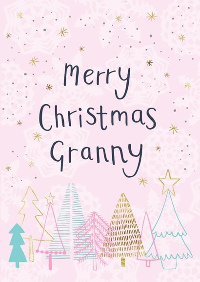 Merry Christmas Granny created by Sarah Catherine