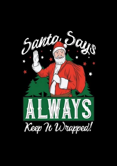 Keep it Wrapped Christmas Card created by Lunaslovelies_bykelly