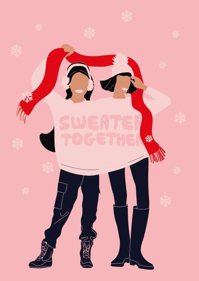 Sweater Together Jumper Christmas Card created by Absolutely Adela