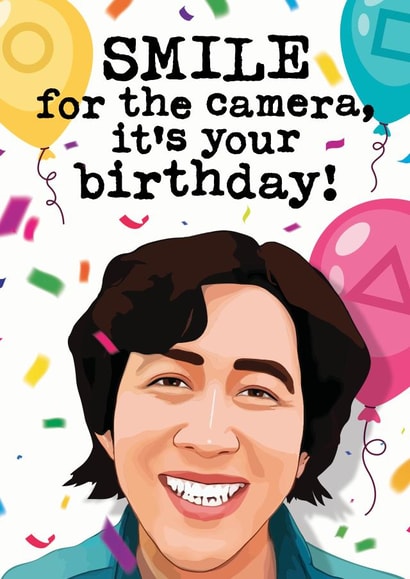 Funny Squid Game Birthday Card - Netflix created by Mrs Best Paper Co.