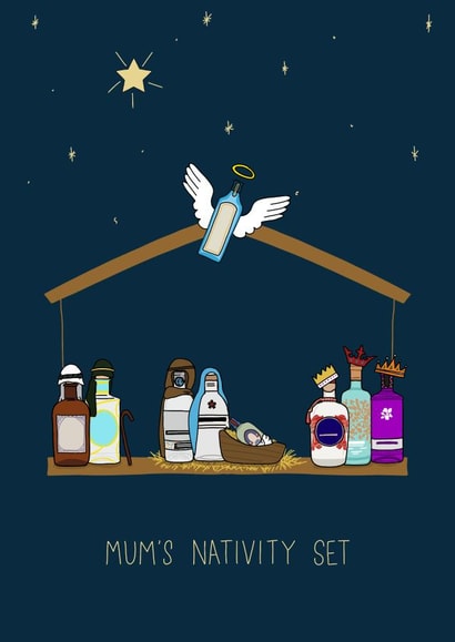 Mum's Nativity Set created by Becky Wood