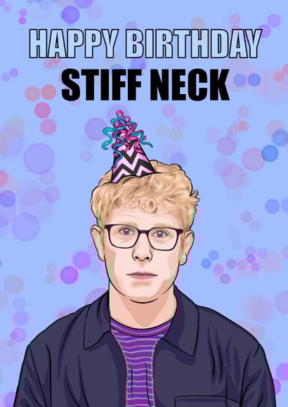 Parenting Hell Stiff Neck Card created by Glam Brock