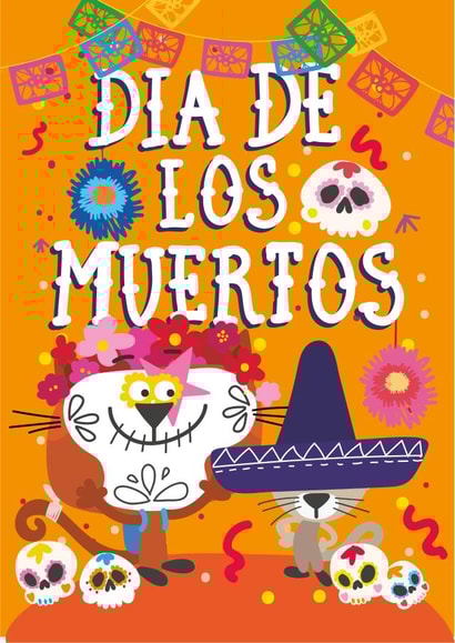 Banjo Robinson Feliz Dia de los Muertos created by Banjo Robinson