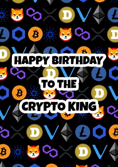 Happy birthday to the cryptocurrency king! created by Celebgear