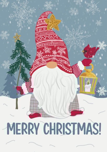 Christmas Gonk created by Opal Designs by Nicola