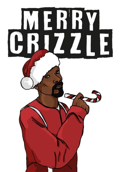 Snoop Dogg Card Christmas Card created by Freckle & Specs