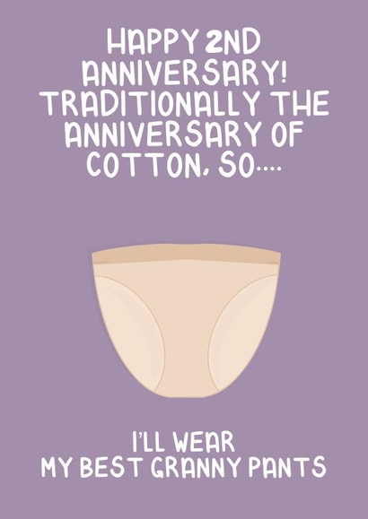 2nd anniversary created by Ellen Cawley