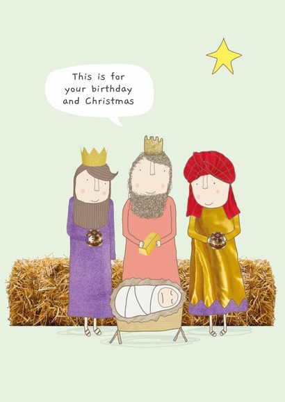 Birthday and Christmas card created by Rosie Made A Thing