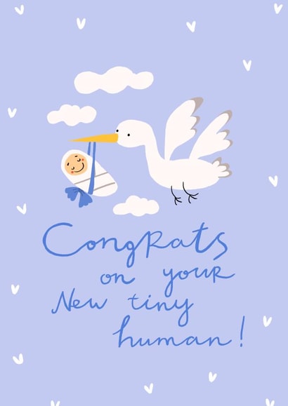 Newborn card 1001 created by Olla