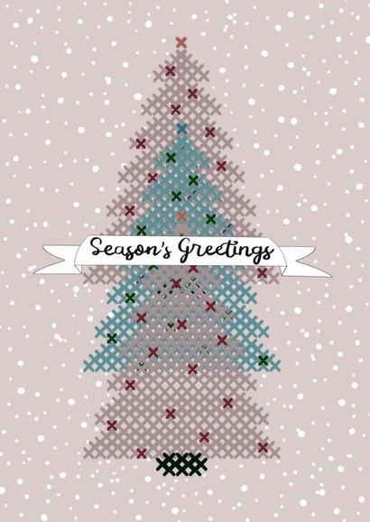 Christmas card created by VerUnique Designs
