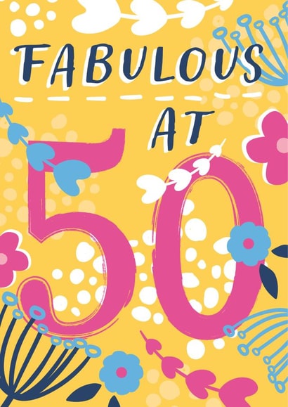 50 is absolutely fabulous! created by Dinky Rouge