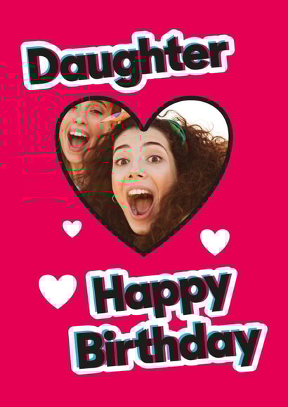 tik tok daughter birthday card created by Quinton cards