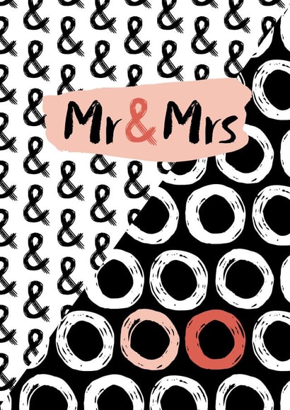 Mr & Mrs Just married created by Karin van der Vegt