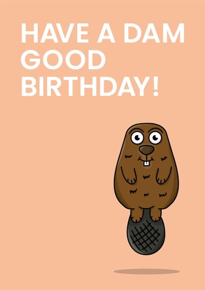 Have A Dam Good Birthday created by Been Creating