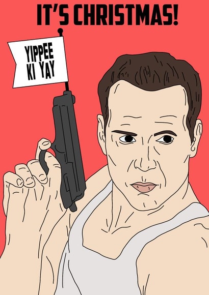Christmas with John McClane created by Kittiwake Creations