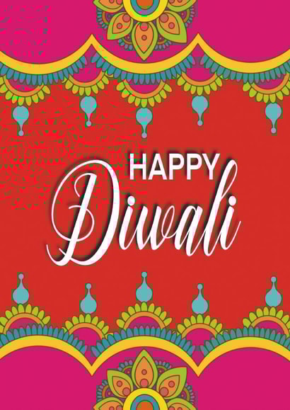 Happy Diwali Card created by CraftyAniShop