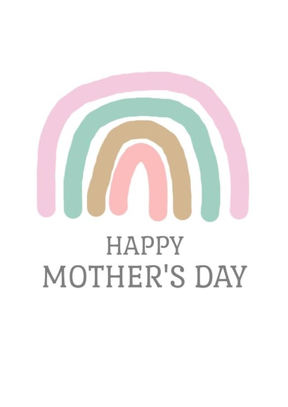 Happy Mother's Day Card For Your Mum, Colourful, Cute created by DoodleCo