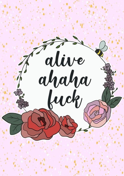 Inspirational card celebrating life created by GeorgiaPeach