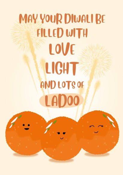 Diwali Ladoos created by Paper Wishes Co