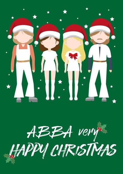 ABBA very Happy Christmas created by Betty Kitten