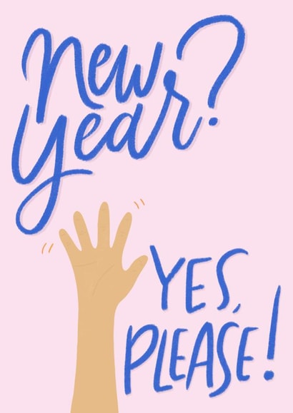 Last Year Sucked New Year Card created by Sleazy Greetings