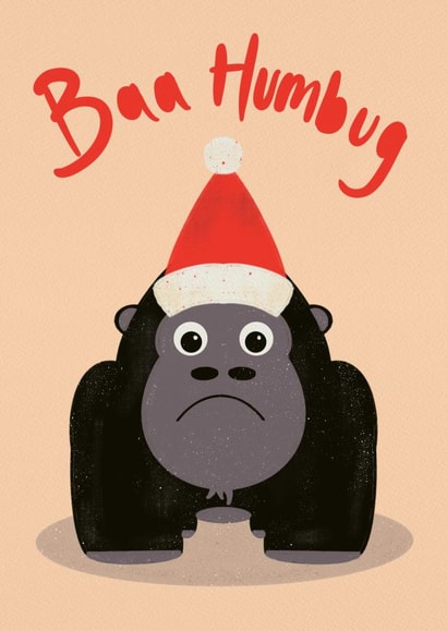 Baa Humbug Gorilla created by Stripey Cats