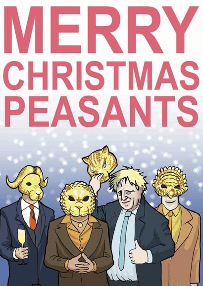 Merry Christmas Peasants created by Blair