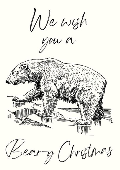 Bear-y Christmas Card created by Lilac Hailstorm