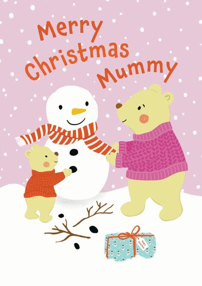 Merry Christmas Mummy created by Helen Thompson