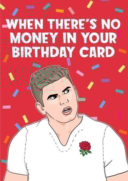No Money in your Card this Rugby Season created by Bubble&Cheek
