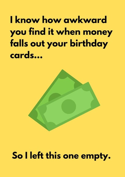 Birthday money card created by @Payne Designs