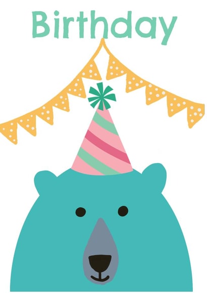 Birthday Party Bear Card created by Round the Corner