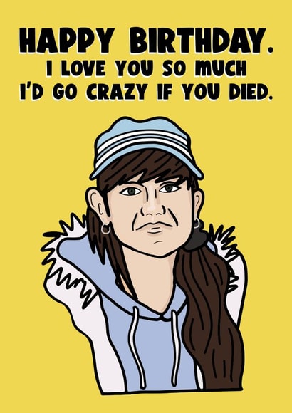 Stath Let's Flats Sophie Birthday Card created by Yasmin Atherton