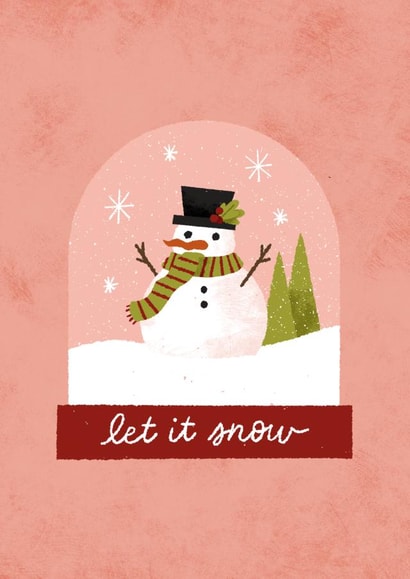 Let it Snow created by Collyn Wooden Illustration