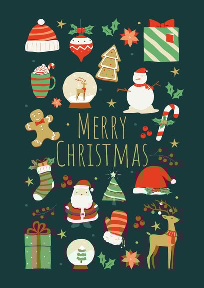 Merry Christmas! created by Custom Card Co Shop