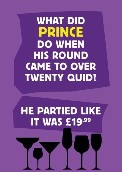 Party like it's £19.99 created by MOJO Creative Studio