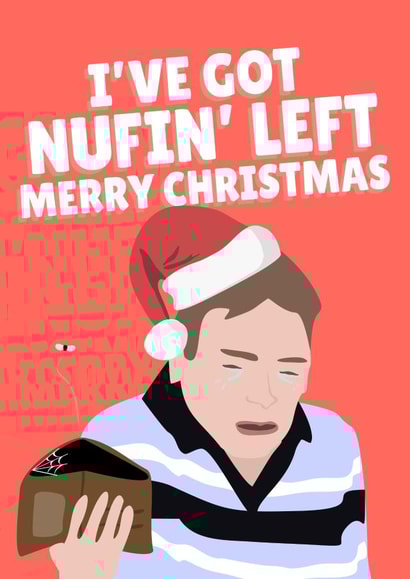 I've Got Nothing Left Merry Christmas Ian Beale Eastenders UK created by PopDogShop