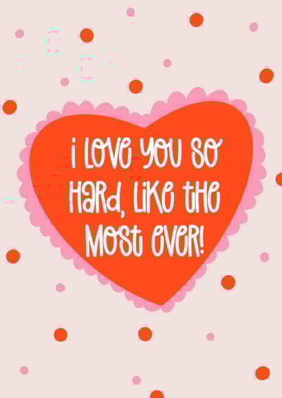 I love you so hard created by Naomi Park