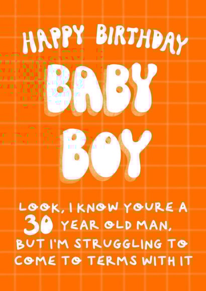Son’s 30th birthday created by Rosie Johnson Illustrates