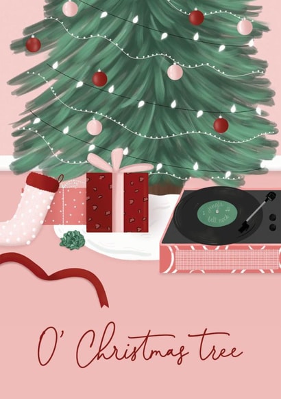 O' Christmas Tree Card created by Ally, With Love