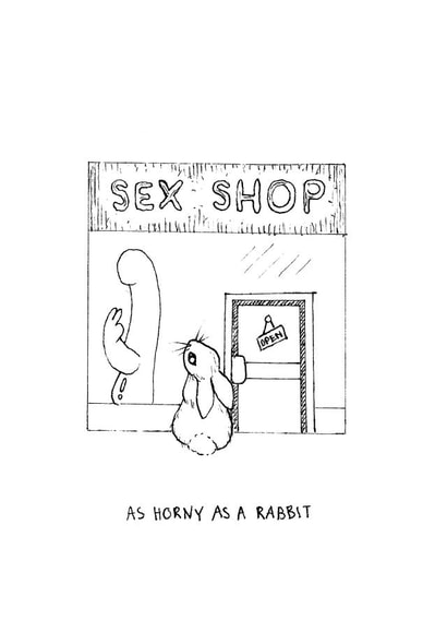 As horny as a rabbit 1001 created by Olivia Beresford