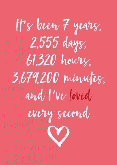 It's been 7 years.... created by Dottie Mottie