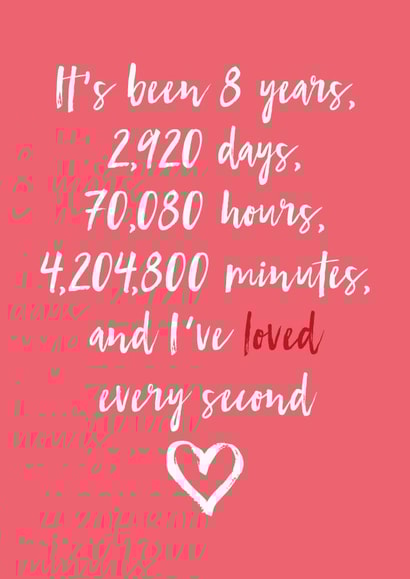 It's been 8 years.... created by Dottie Mottie